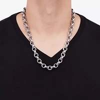 Limited Quantities! Womens Sterling Silver 22 Inch Rolo Chain Necklace