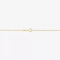 Limited Quantities! Womens Crystal 18K Gold Over Silver Heart 18 Inch Pendant Necklace