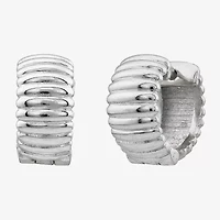 Limited Quantities! Womens Sterling Silver 14mm Hoop Earrings