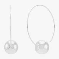 Limited Quantities! Womens Sterling Silver 48mm Hoop Earrings