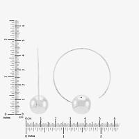 Limited Quantities! Womens Sterling Silver 48mm Hoop Earrings