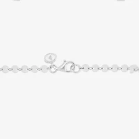 Limited Quantities! Womens Sterling Silver Hollow 7.5 Inch Link Bracelet