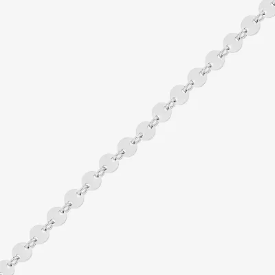 Limited Quantities! Womens Sterling Silver Hollow 7.5 Inch Link Bracelet