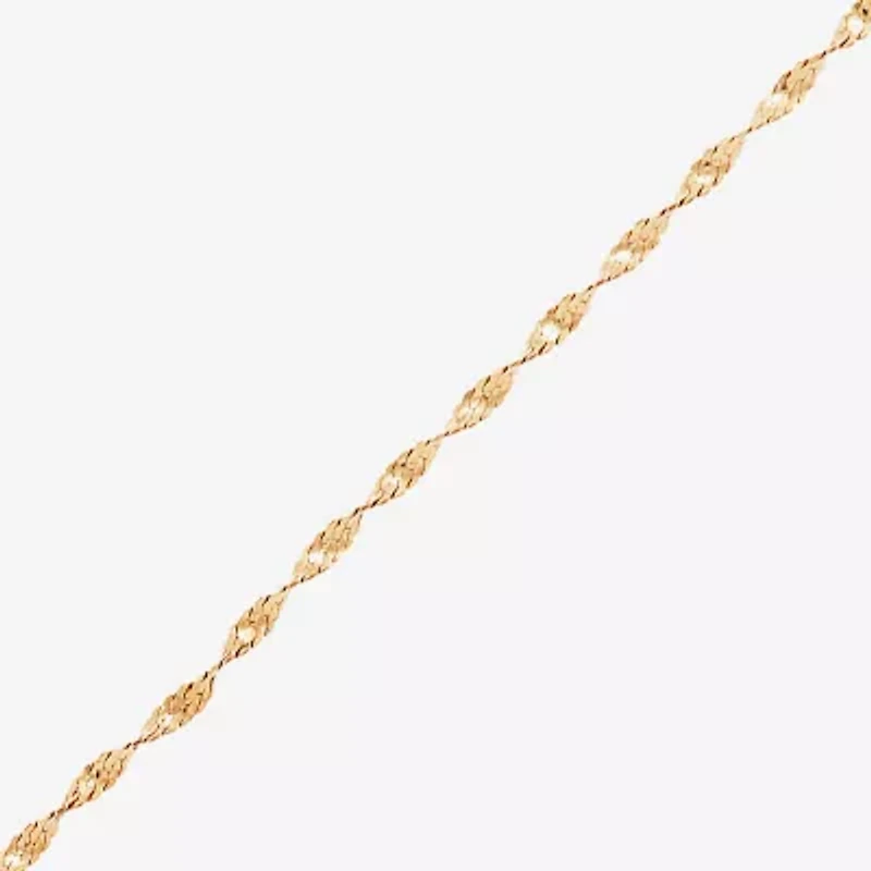 Limited Quantities! Womens 14K Gold Inch Fashion Chain Necklace