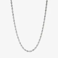 Limited Quantities! Womens 14K Gold Inch Rope Chain Necklace