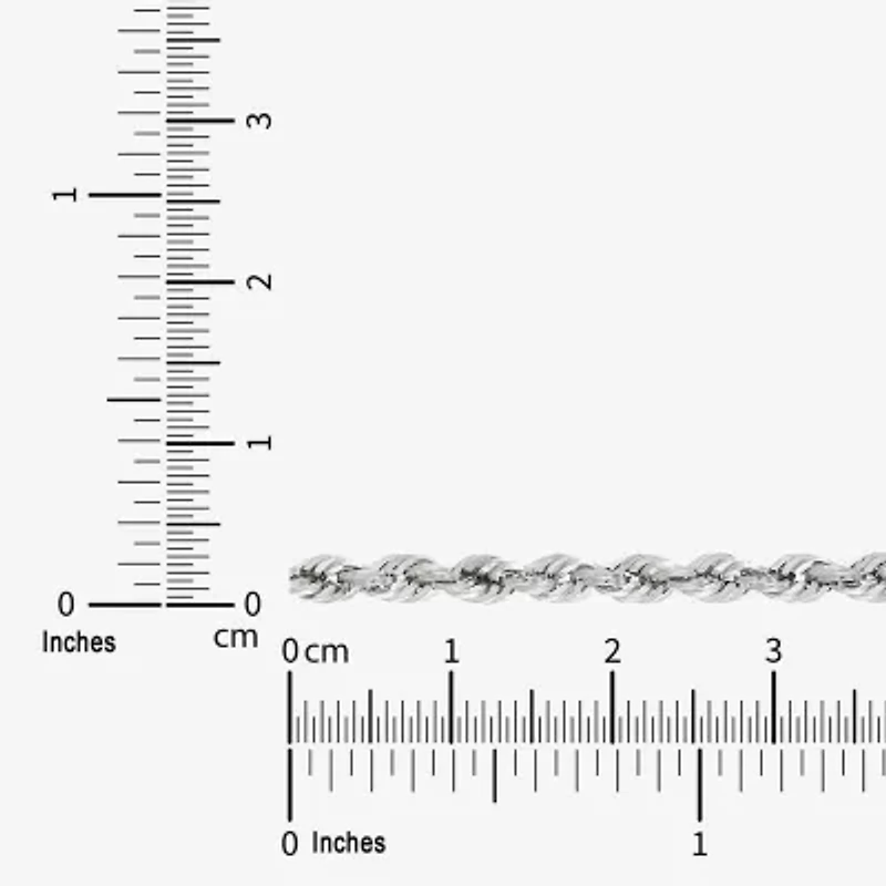 Limited Quantities! Womens 14K Gold Inch Rope Chain Necklace