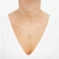 Limited Quantities! Womens 14K Gold 18 Inch Y Necklace