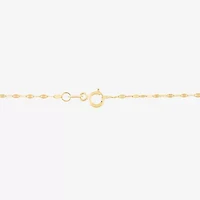 Limited Quantities! Womens 14K Gold Inch Y Necklace