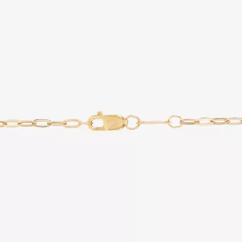 Limited Quantities! Womens 10K Gold Inch Pendant Necklace