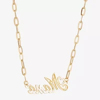 Limited Quantities! Womens 10K Gold Inch Pendant Necklace