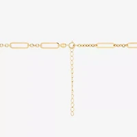 Limited Quantities! Womens 14K Gold Inch Link Chain Necklace