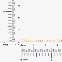 Limited Quantities! Womens 10K Gold 20 Inch Figaro Chain Necklace