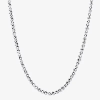 Limited Quantities! Womens 10K Gold 22 Inch Link Chain Necklace