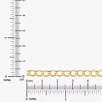 Limited Quantities! Womens 10K Gold 24 Inch Curb Chain Necklace
