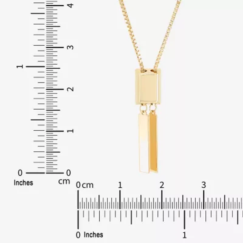 Limited Quantities! Womens 14K Gold 24 Inch Pendant Necklace