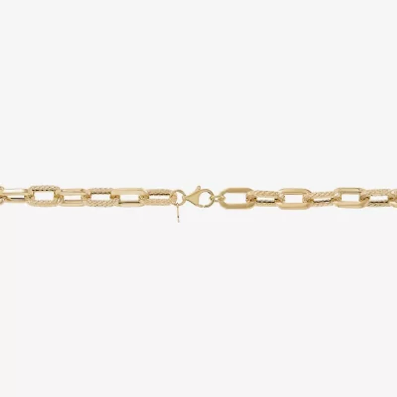 Limited Quantities! Womens 10K Gold 18 Inch Cable Chain Necklace