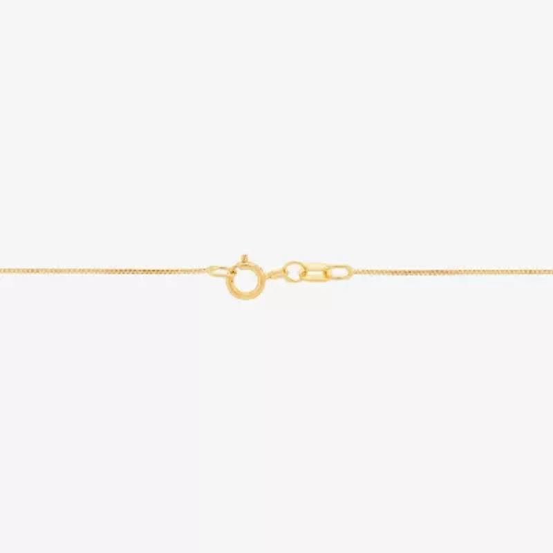 Limited Quantities! Womens 10K Gold Butterfly 18 Inch Pendant Necklace