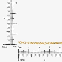 Limited Quantities! Womens 10K Gold 18 Inch Link Chain Necklace