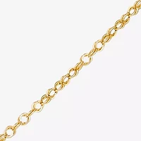 Limited Quantities! Womens 10K Gold 18 Inch Link Chain Necklace