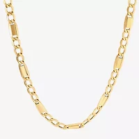 Limited Quantities! Womens 10K Gold 22 Inch Mariner Chain Necklace