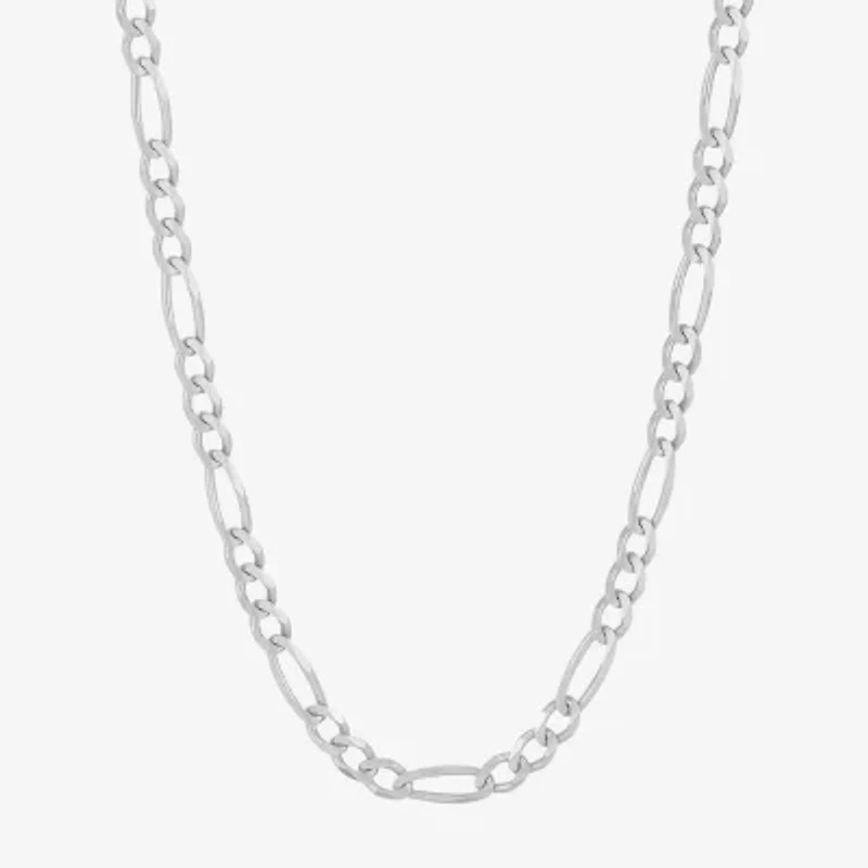 Limited Quantities! Womens 14K Gold 24 Inch Figaro Chain Necklace