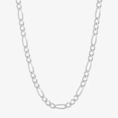 Limited Quantities! Womens 14K Gold 24 Inch Figaro Chain Necklace