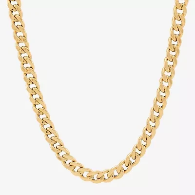 Limited Quantities! Womens 14K Gold 18 Inch Curb Chain Necklace