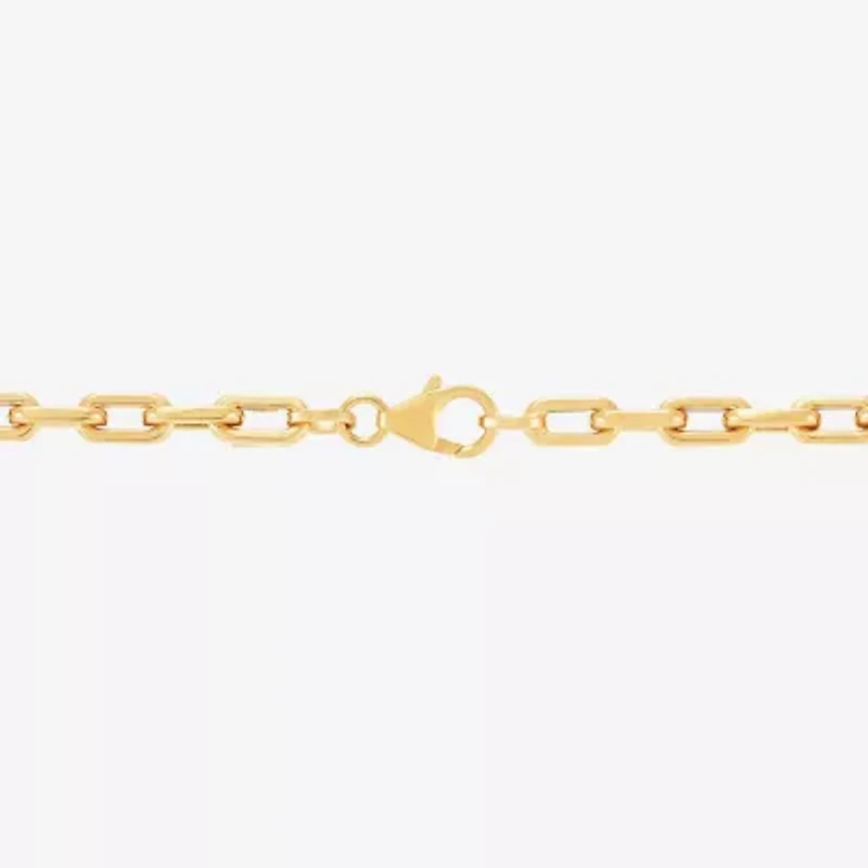 Limited Quantities! Womens 14K Gold 18 Inch Link Chain Necklace