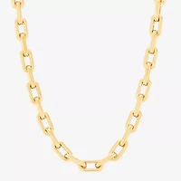 Limited Quantities! Womens 14K Gold 18 Inch Link Chain Necklace