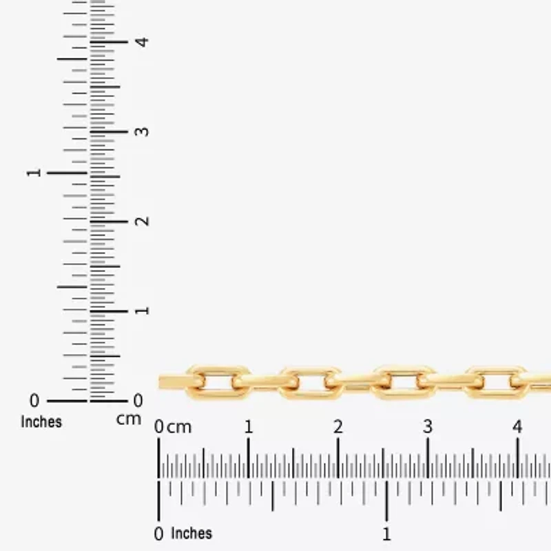 Limited Quantities! Womens 14K Gold 18 Inch Link Chain Necklace
