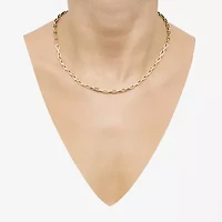 Limited Quantities! Womens 14K Gold 18 Inch Link Chain Necklace