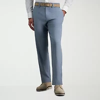 Haggar Cool Right Performance Flex Mens Straight Fit Flat Front Pant