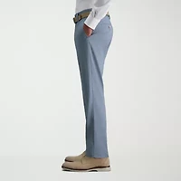 Haggar Cool Right Performance Flex Mens Straight Fit Flat Front Pant