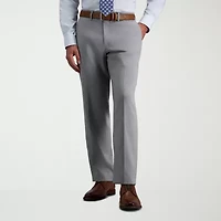 Haggar Premium Comfort Mens Straight Fit Dress Flat Front Pant