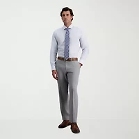 Haggar Premium Comfort Mens Straight Fit Dress Flat Front Pant
