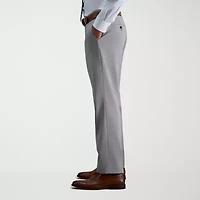 Haggar Premium Comfort Mens Straight Fit Dress Flat Front Pant