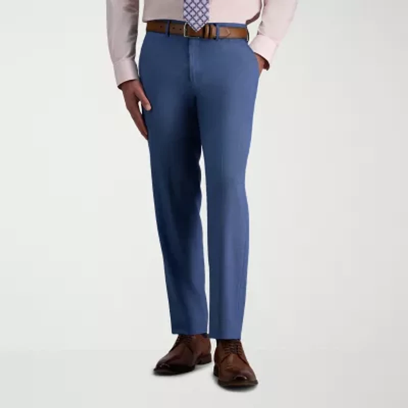 Haggar JMH Tailored Premium Stretch Mens Fabric Modern Fit Flat Front Suit Pant