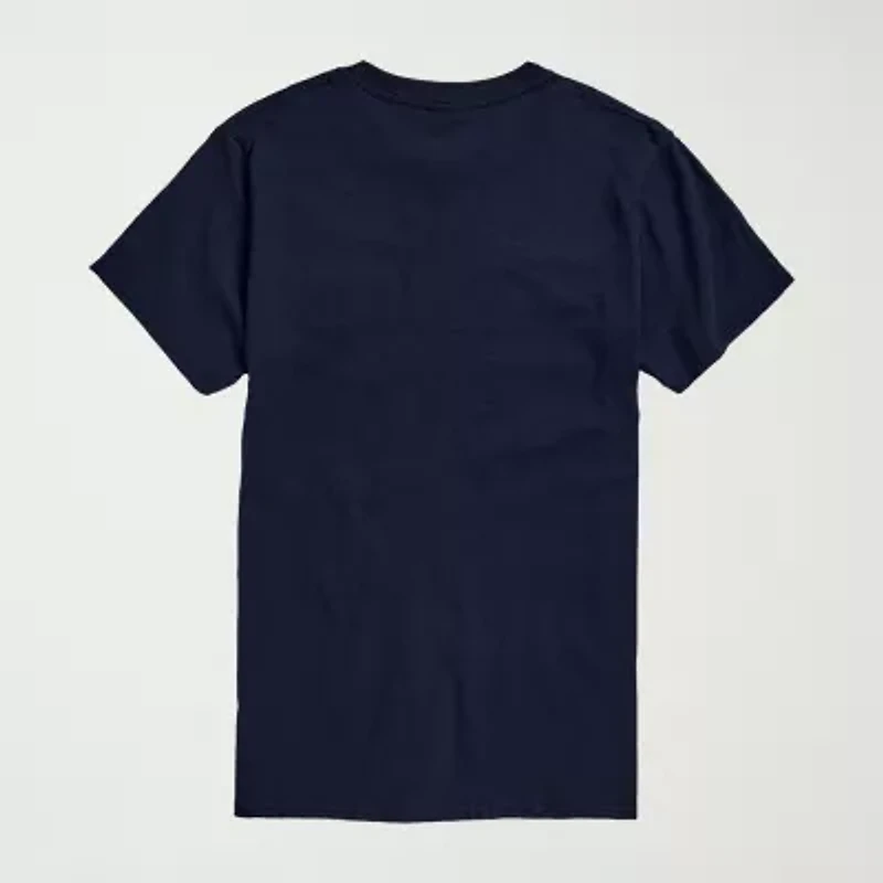 Mens Crew Neck Short Sleeve Regular Fit Wicked Big and Tall Graphic T-Shirt