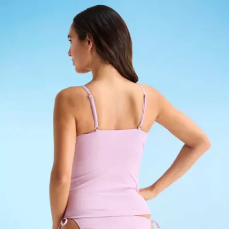 Mynah Womens Lined Tankini Swimsuit Top