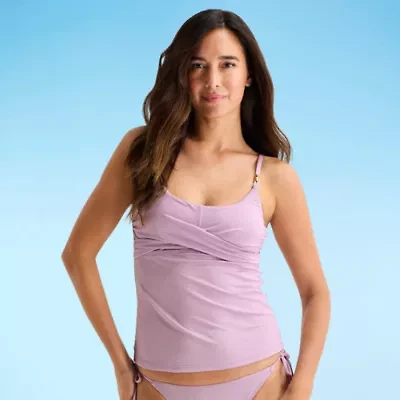 Mynah Womens Lined Tankini Swimsuit Top