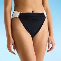 Mynah Womens Lined High Waist Bikini Swimsuit Bottom
