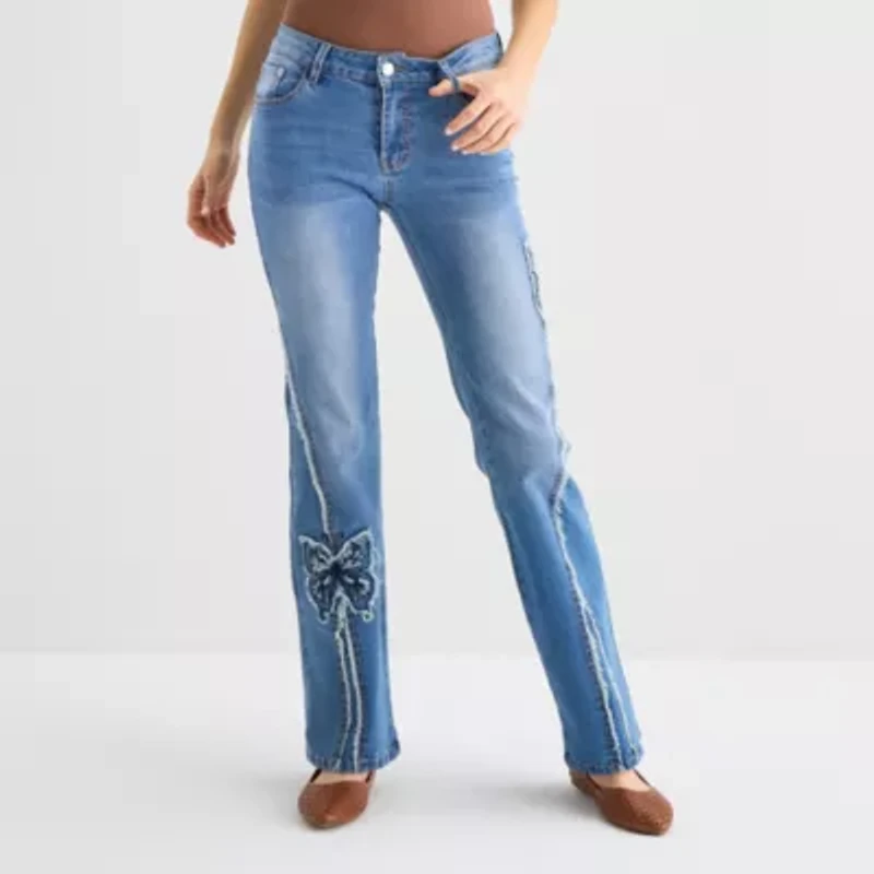 Forever 21 Womens Juniors Bootcut Jean