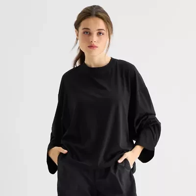 Forever 21 Womens Juniors Long Sleeve T-Shirt