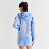 Juicy By Couture Womens Juniors Long Sleeve Hoodie