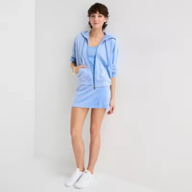 Juicy By Couture Womens Juniors Long Sleeve Hoodie