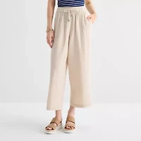 St. John's Bay Womens Straight Cropped Pant