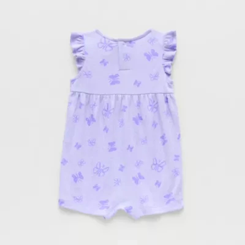 Okie Dokie Baby Girls Sleeveless Romper