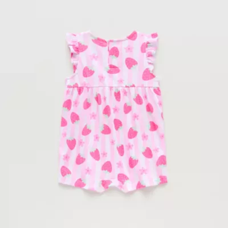 Okie Dokie Baby Girls Sleeveless Romper