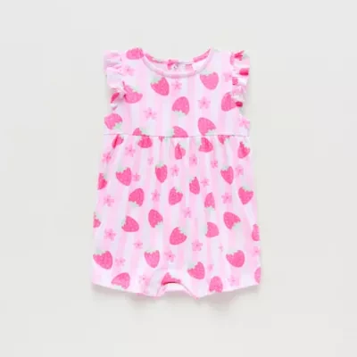 Okie Dokie Baby Girls Sleeveless Romper