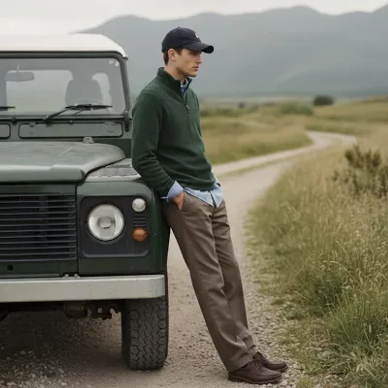 IZOD Thermasoft Sweater Fleece Mens Mock Neck Long Sleeve Quarter-Zip Pullover